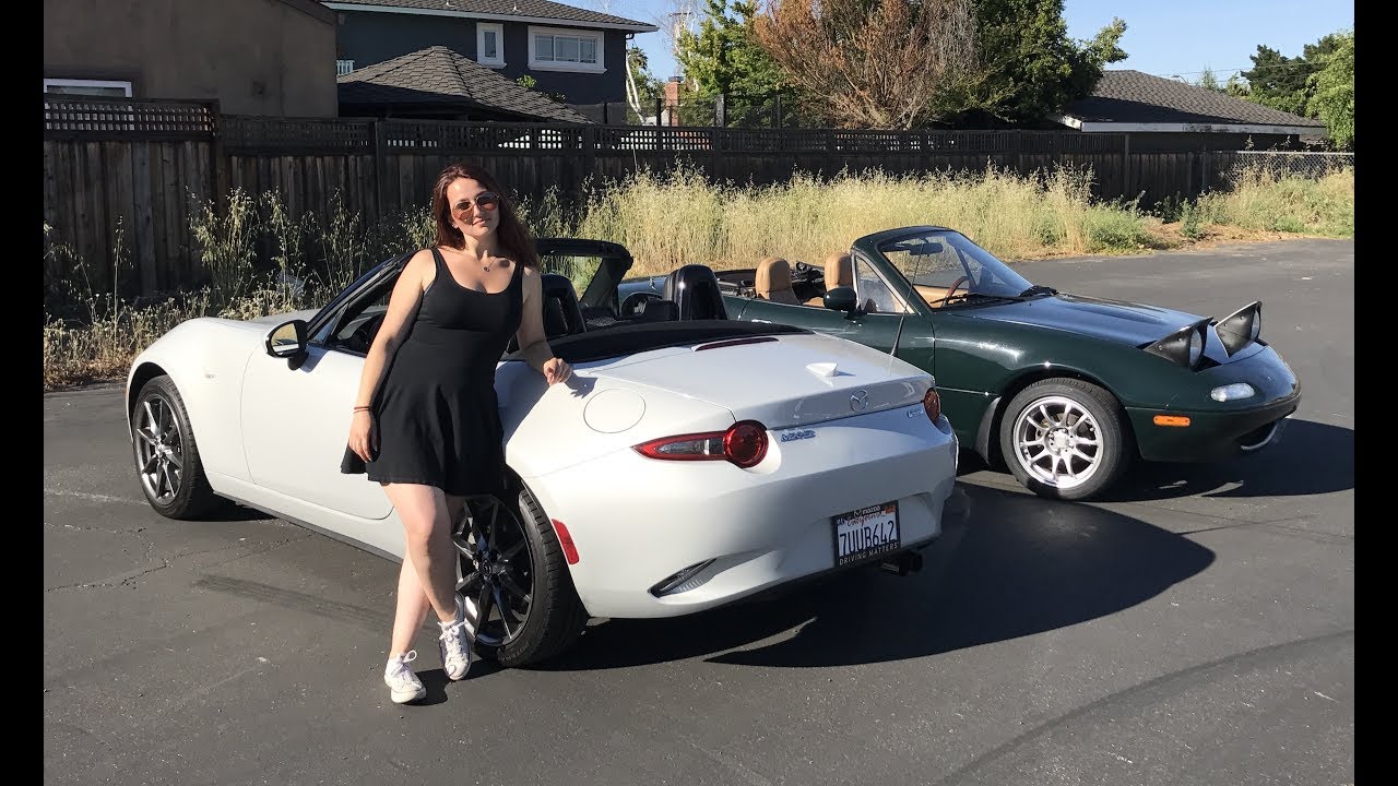 2017 Miata ND vs 1991 NA Interior Comparision