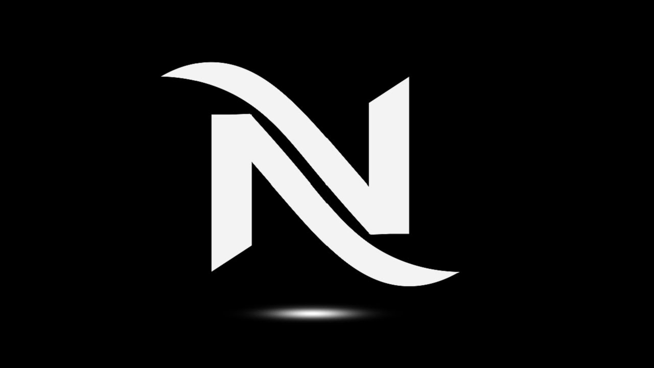 Photoshop Tutorial - N Letter Logo Design - Adobe Photoshop CC Tutorial
