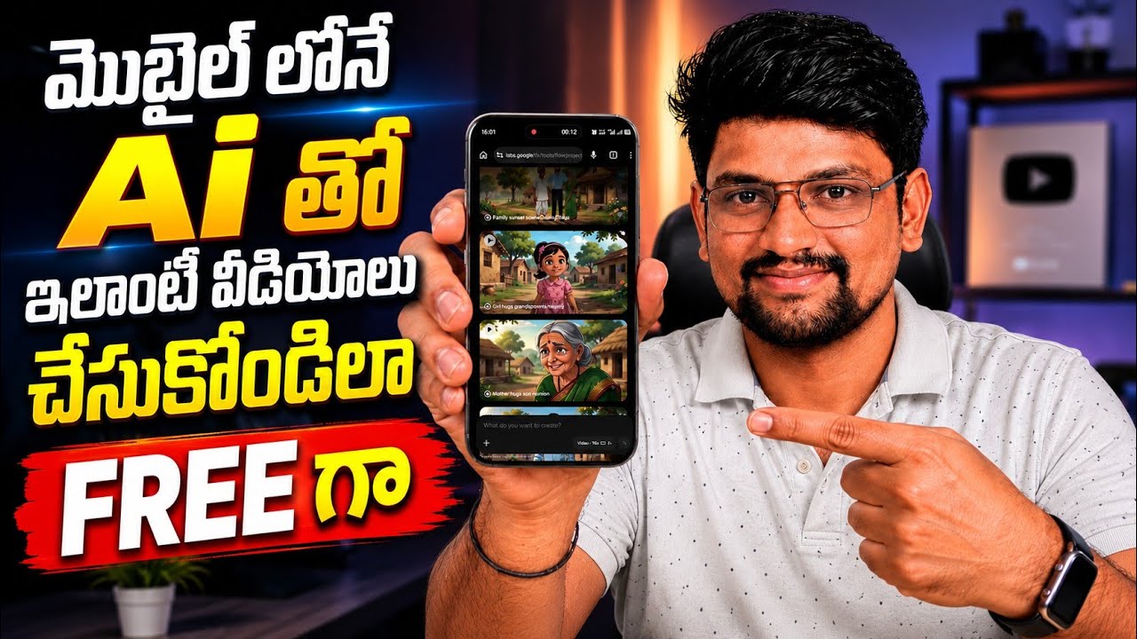 How to Create AI Video Free 2026 Telugu | ai video create Telugu | ai video generator Free | Mobile
