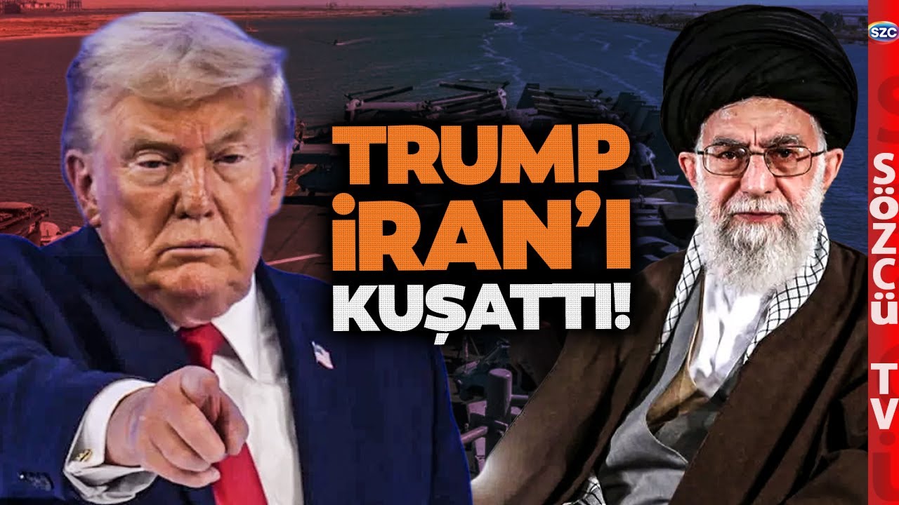 ABD Filoyu Gönderdi İran'ı Sardı! Trump Yeni Hedefi Belli Oldu Savaş Kapıda mı?
