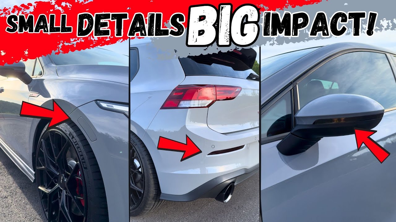 Installing More BadgeSkins Products On My Mk8 GTI!