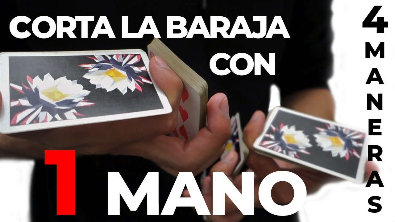 Cómo Cortar una BARAJA con 1 MANO | Tutorial de Cardistry Fácil en Español