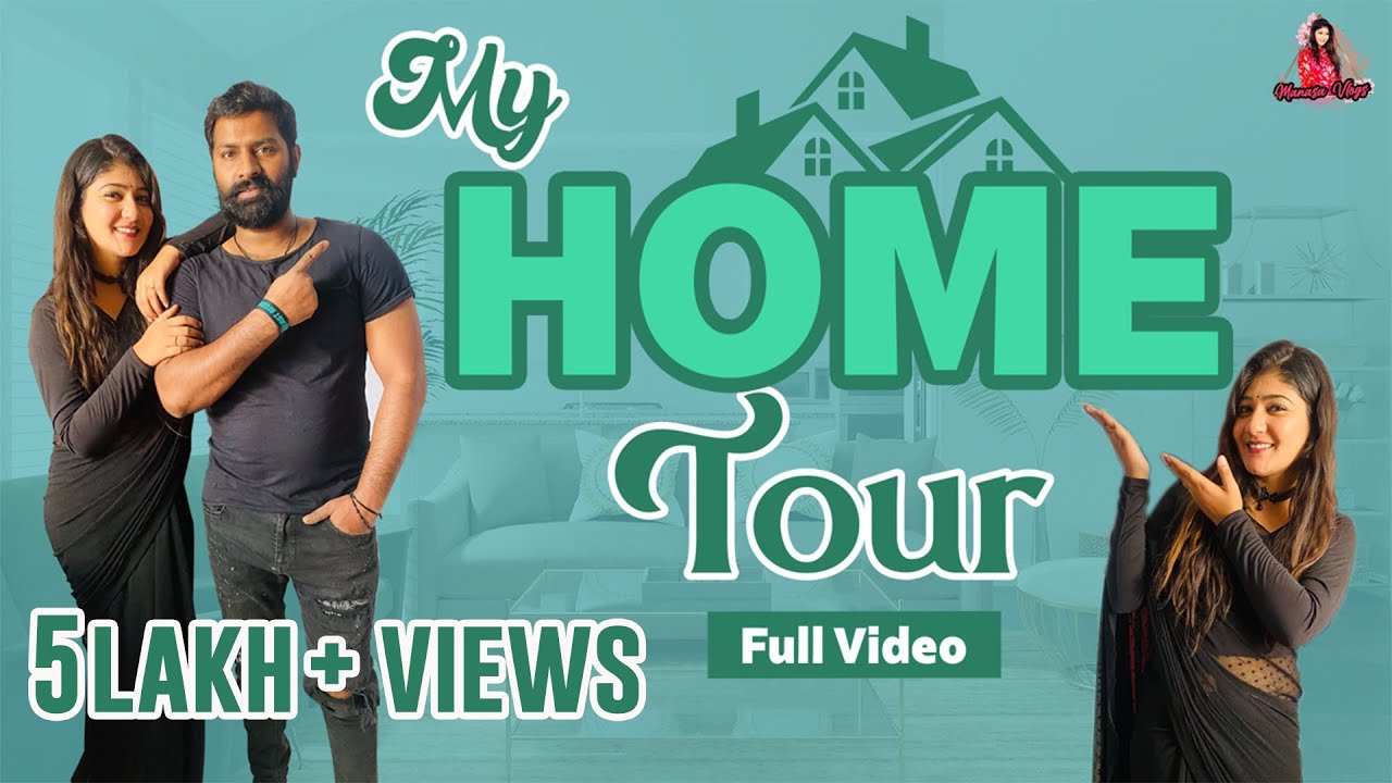 My Home Tour || SVSC Fame Manasa || Manasa Vlogs