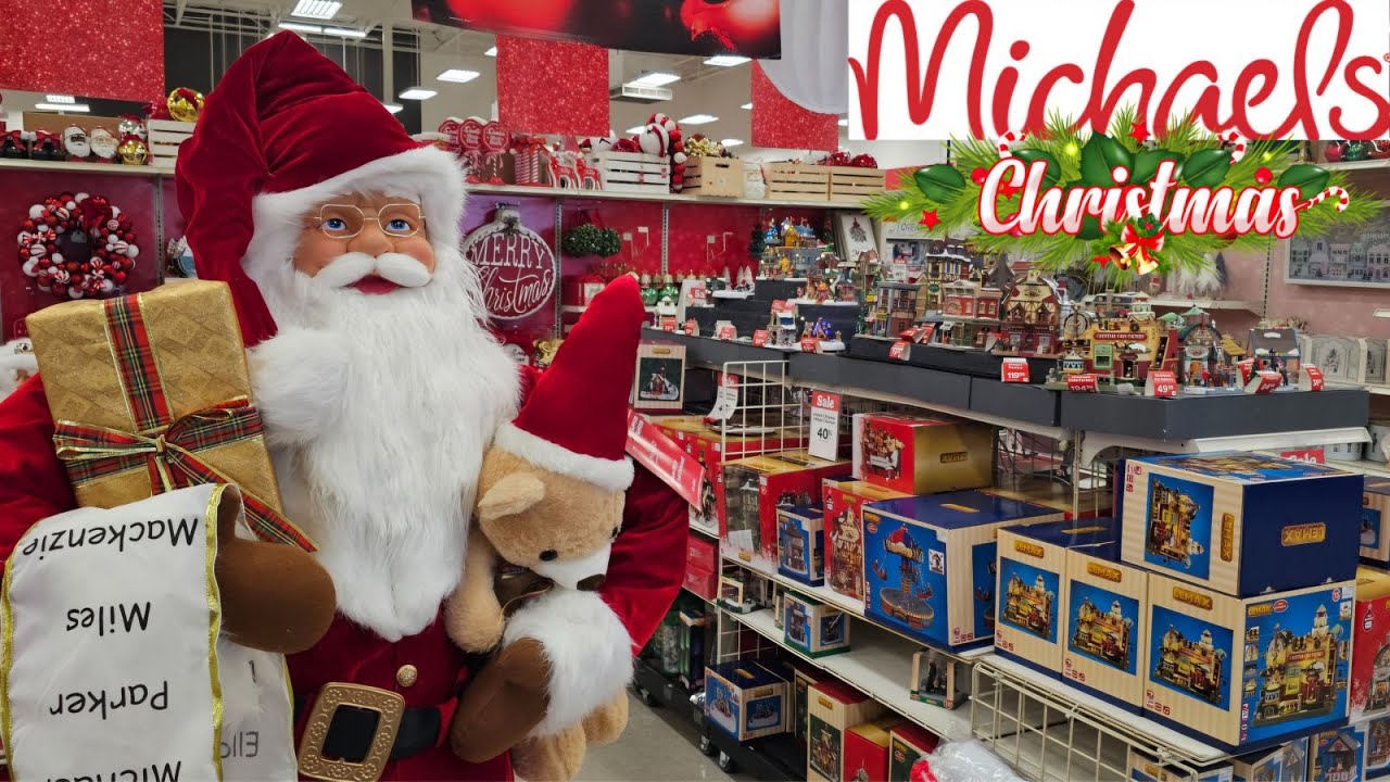 MICHAEL'S CHRISTMAS DECORATIONS & MORE 2024 WALKTHROUGH