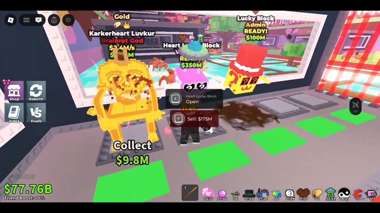 Steal A brainrot admin abuse pt2