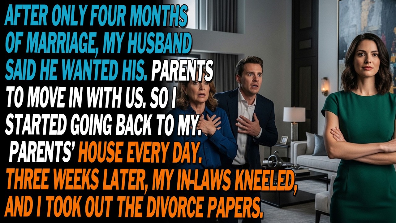 📝Four Months After Marriage, My Husband Said He Wanted To Take Care Of My Parents.i Immediately...