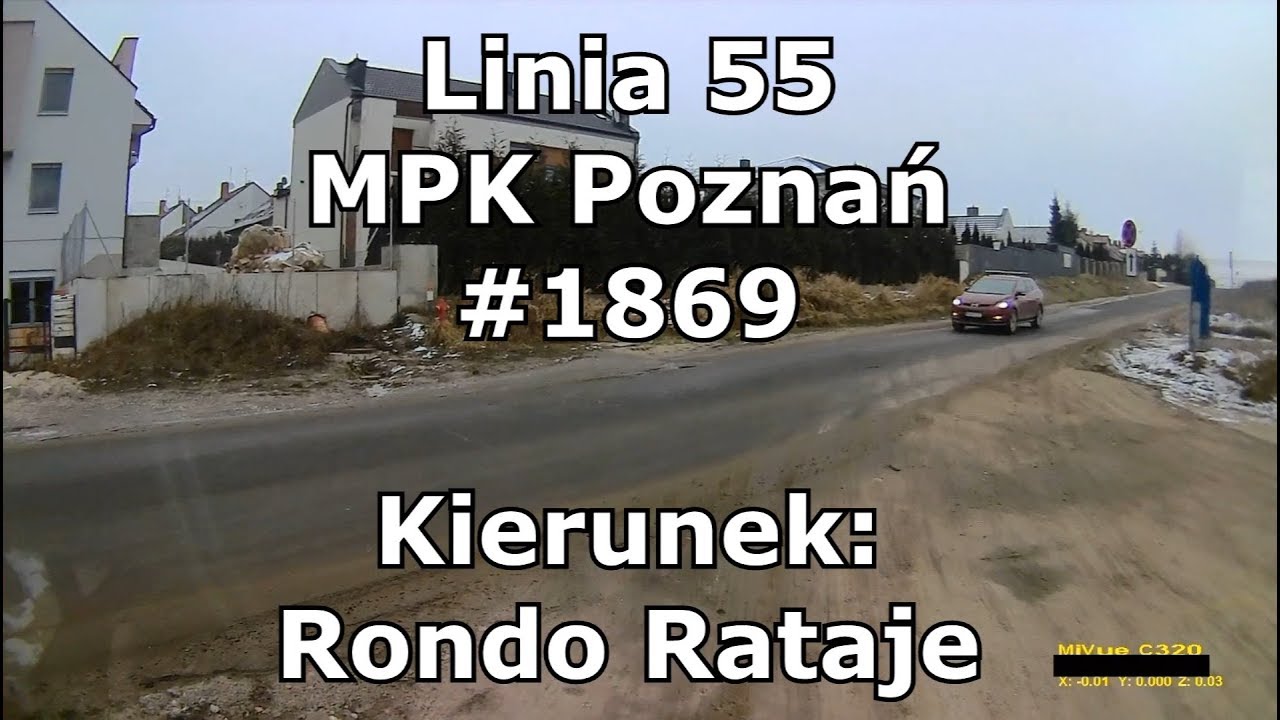 [EXPIRED]Linia 55(425) MPK Poznań #1869 Zalasewo/Os. Leśne - Rondo Rataje