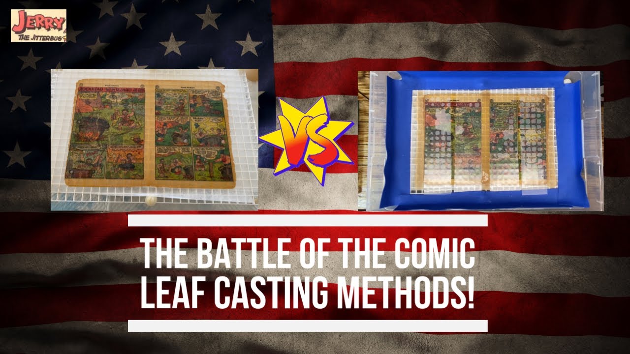 The Battle of the Comic Leaf Casting Methods! Table Top versus Suction Table!