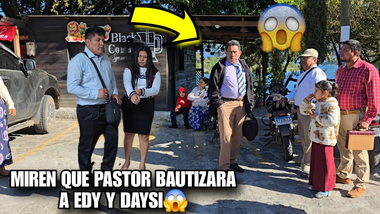 Este Pastor Viajo Desde Muy Lejos Para Venir a Bautizar a EDY y DAYSI😨Miren Quien es😳Te Sorprendera