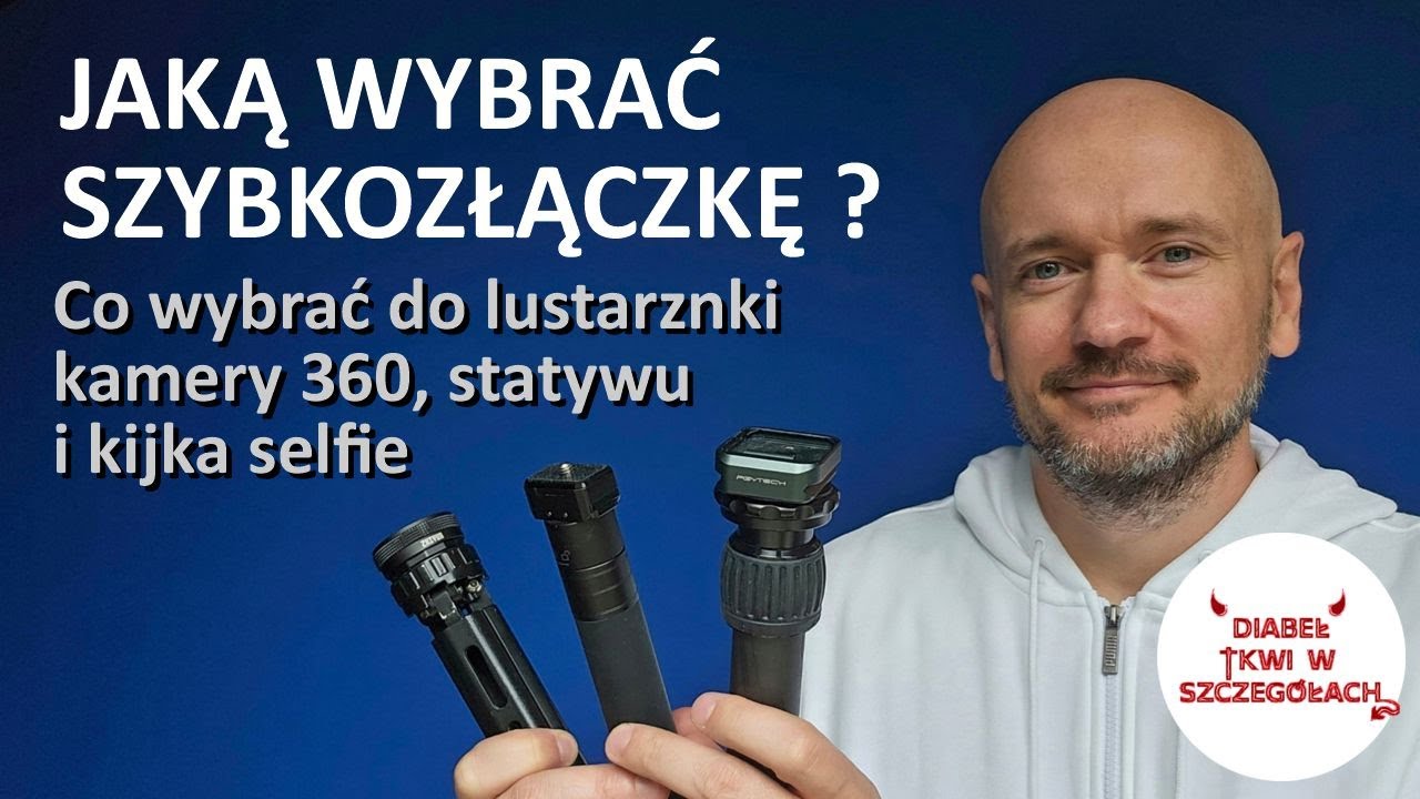 Szybkozłączki do aparatu, kamery, statywu, kijka selfie, ZHIYUN INSTA360 PGYTECH