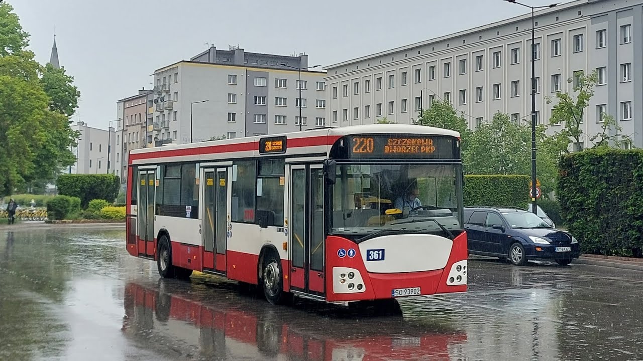 ZTM Katowice (PKM Sosnowiec) @ Jelcz M121I/3 #361, Linia 220