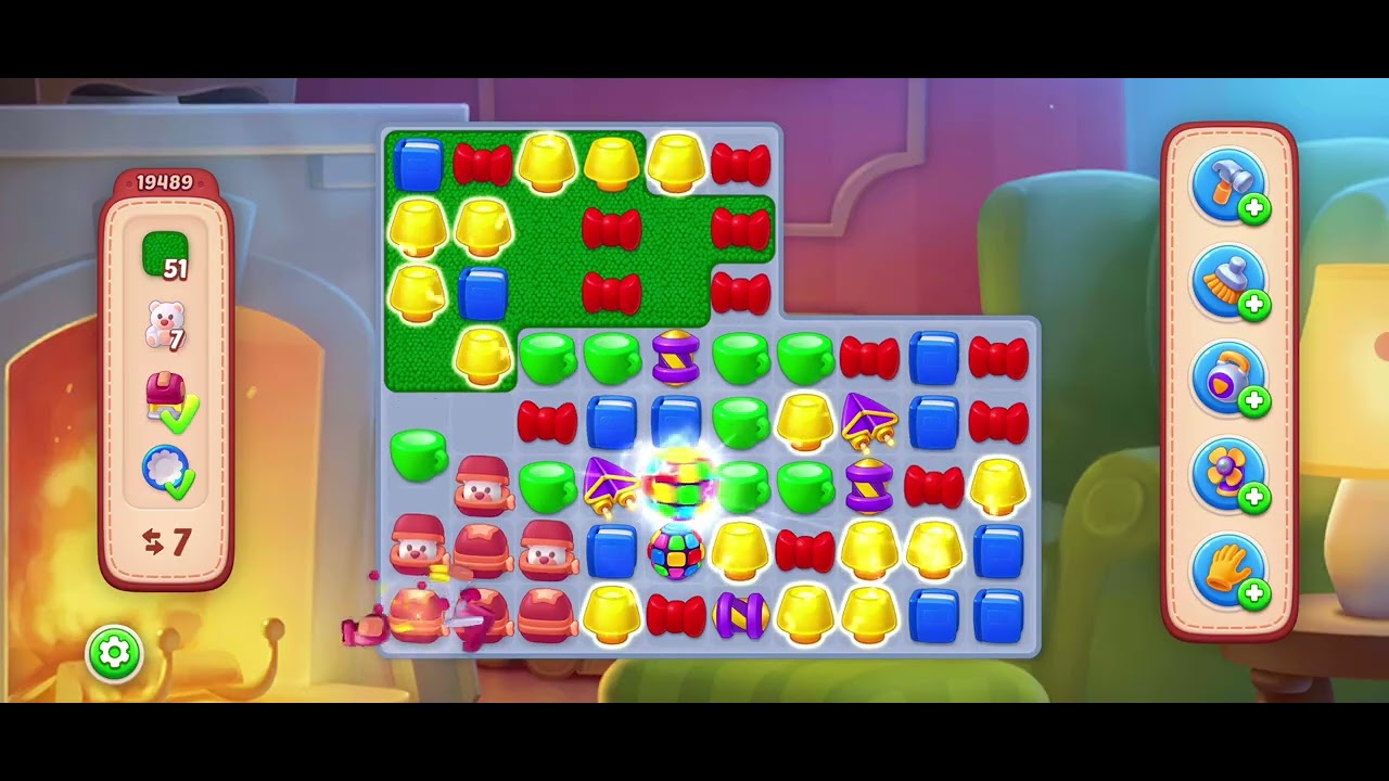 Playrix Homescapes Gameplay Walkthrough Level 19489