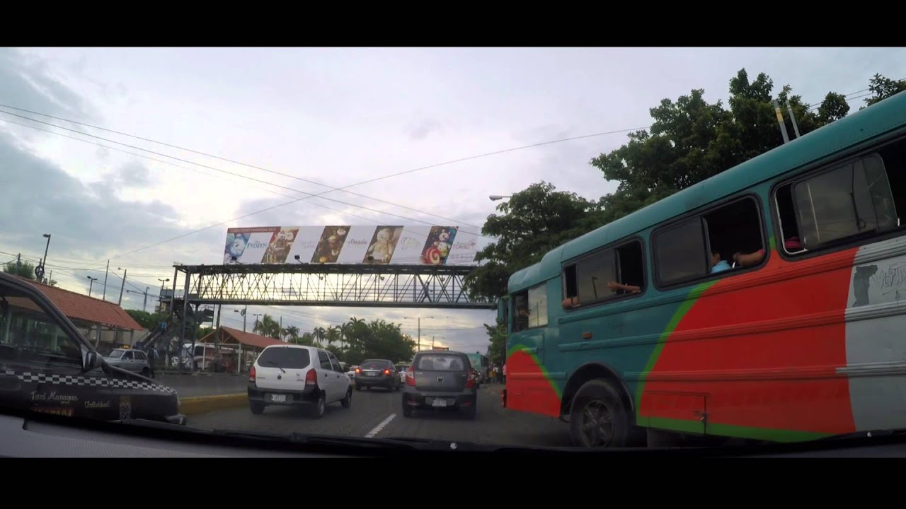 Managua Airport drive to the city. Nicaragua Oct 2015 Part 2/2