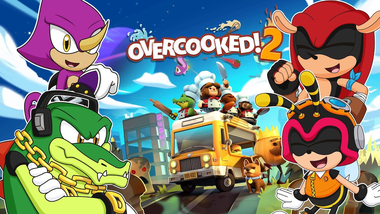 CHAOTIX IN THE KITCHEN CAUSING CHAOS! ~ OverCooked 2