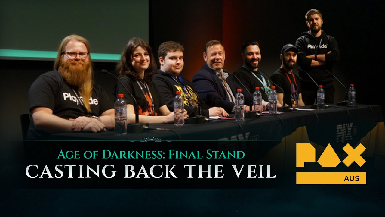 Age of Darkness: Final Stand | Casting Back The Veil | PAX Panel 2023