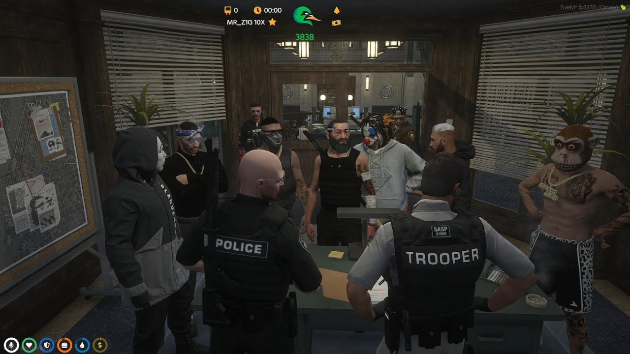 Chang Gang Meets with PD for Gang Sprays | Nopixel 3.0