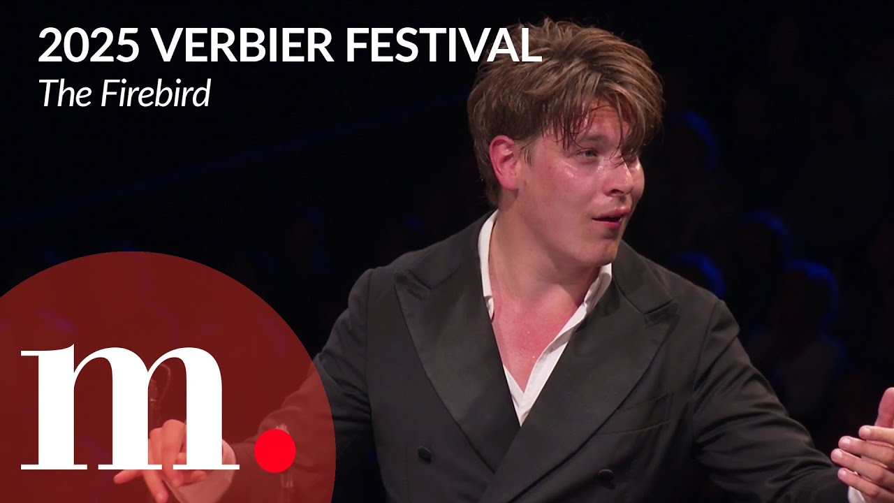 Klaus Mäkelä heats up the 2025 Verbier Festival with Stravinsky's Firebird!