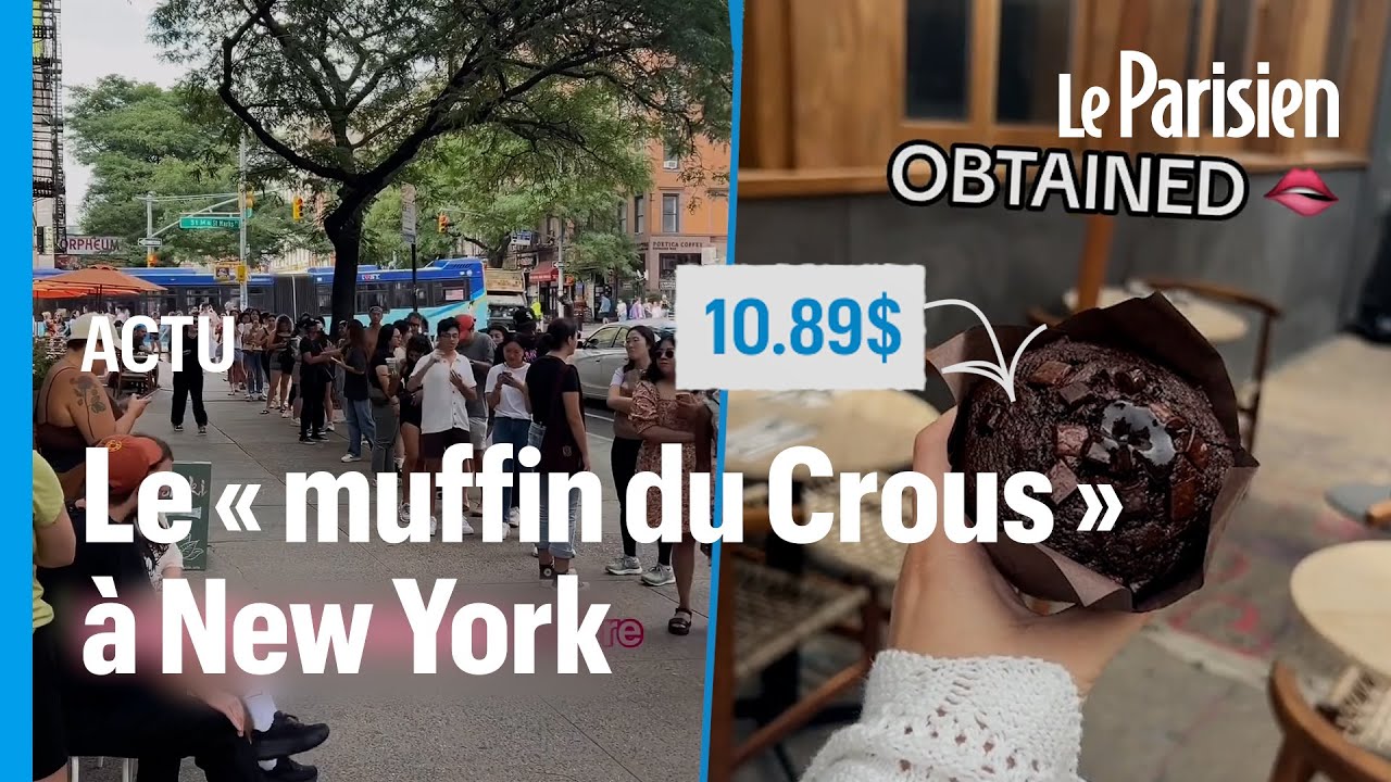 A New York, ils s'arrachent le fameux muffin du village olympique pour 10 dollars