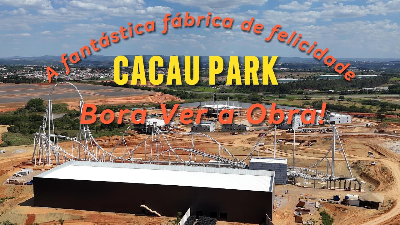 Cacau Park, Parque Temático da Cacau Show, maior parque da América Latina, Drone DJI MINI 4 PRO