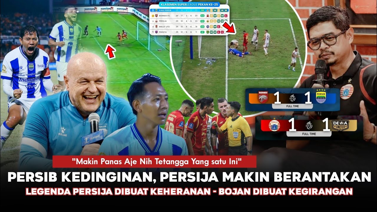 🔵PERSIJA MAKIN HANCUR‼️Bepe Tak Terima ~ Persib Lebaran Dipuncak Dingin ~ Beckham Jadi Sorotan Fans🔥