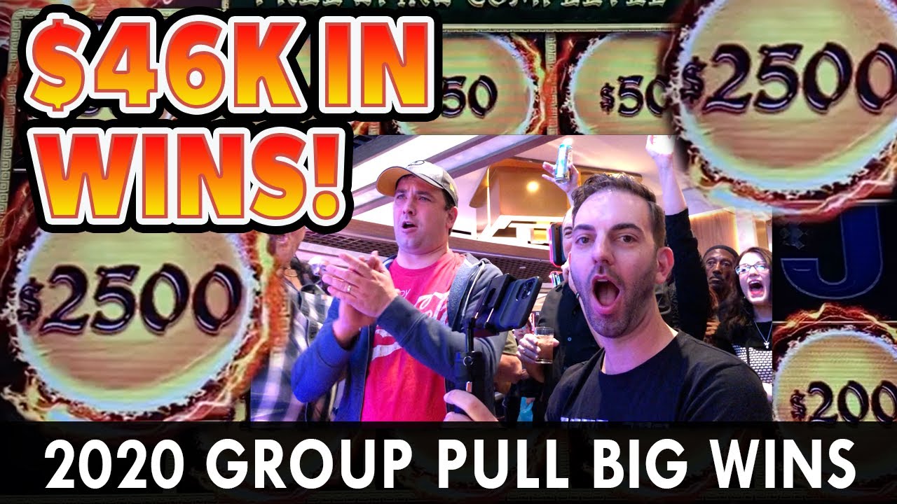 💰 $46,000.00 in SLOT MACHINE JACKPOTS 🎰 GROUP PULLS BEST OF 2020!