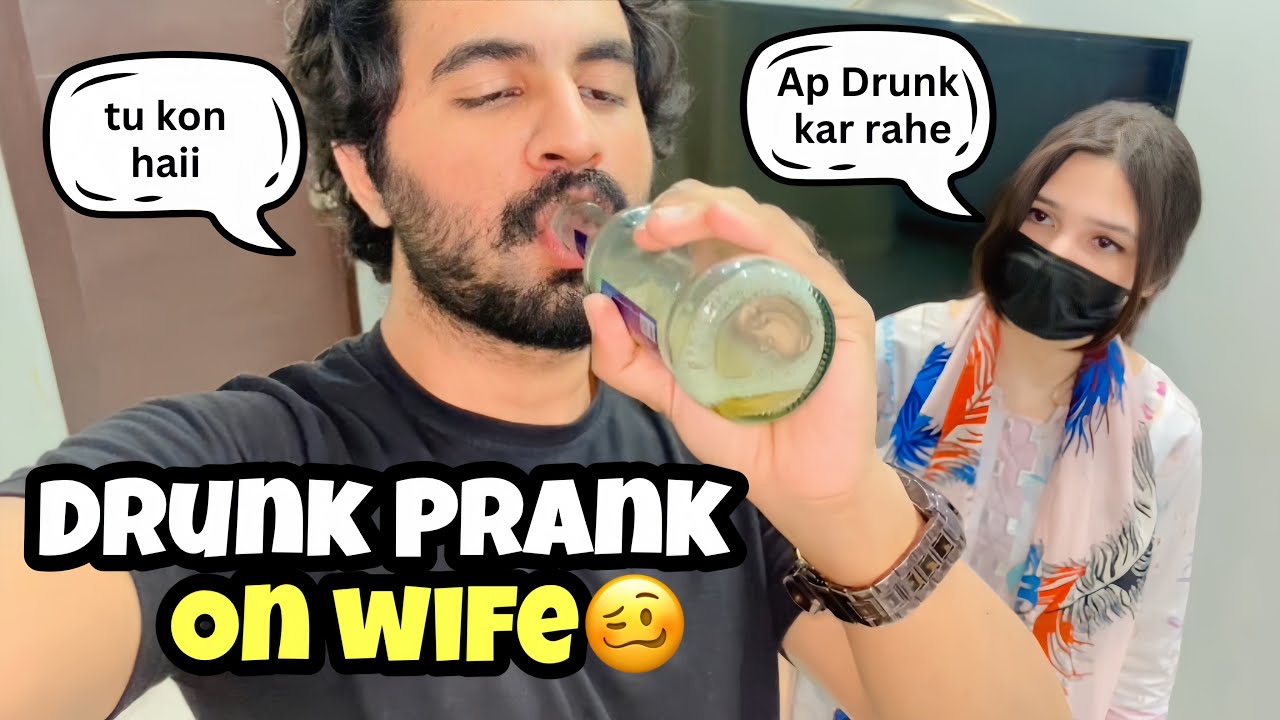 Drunk Prank on wife | rona shuru 🙄 prank gone wrong