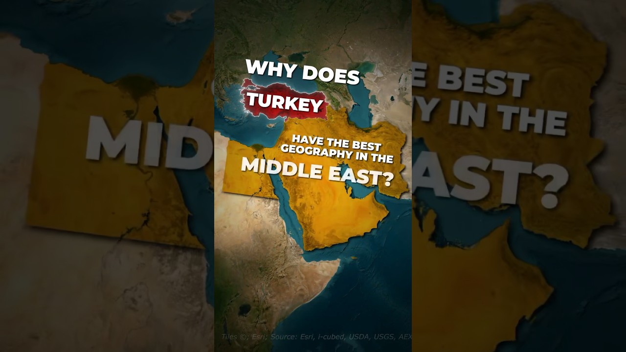 Why does Turkey has the best geography? #180 #shorts
