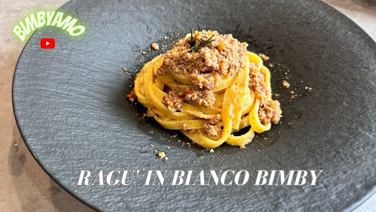 RAGU IN BIANCO DELIZIOSO BIMBY TM6 TM5 TM31 IL PIU SAPORITO E FACILE DA FARE