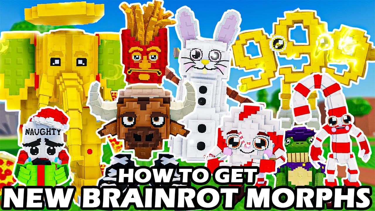 How to get ALL 8 NEW BRAINROT MORPHS in Collect Brainrot Morphs [136] 🧠 Roblox
