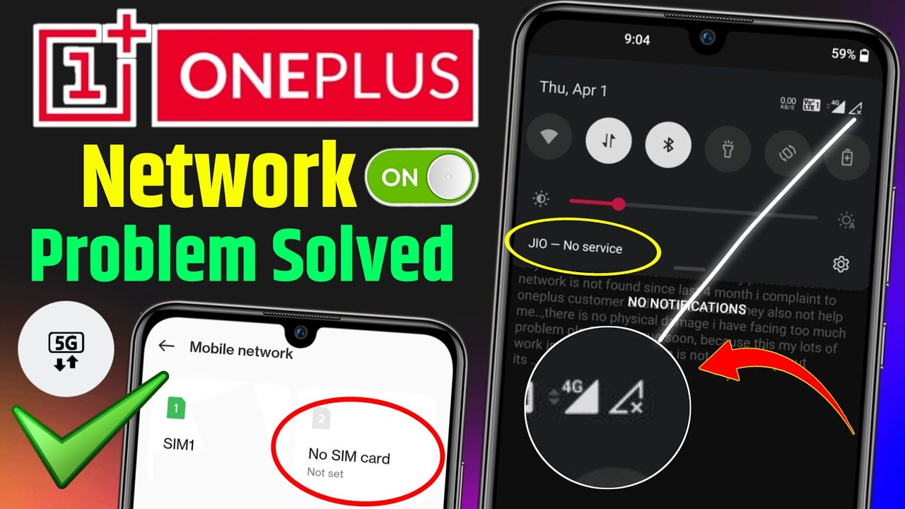 oneplus mobile network problem | 4g/5g network problem oneplus | how to fix network problem oneplus