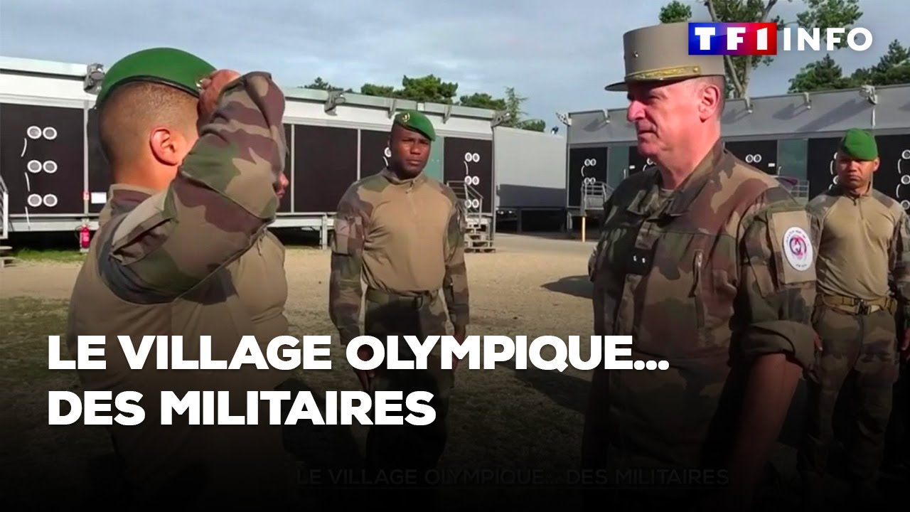 Plongée au cœur du village olympique...  des militaires