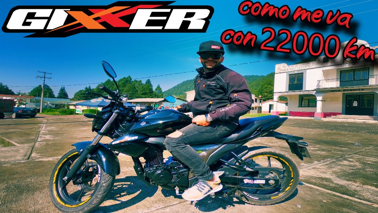 SUZUKI GIXXER 150 CON 22000 KILOMETROS l COMO ME VA? 😱
