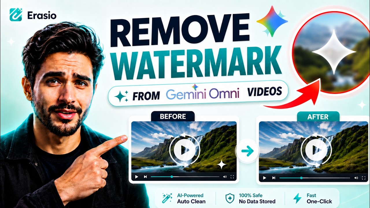 Is Your Gemini Omni Video Ruined by Sparkle Watermark? Try This Secret Method!