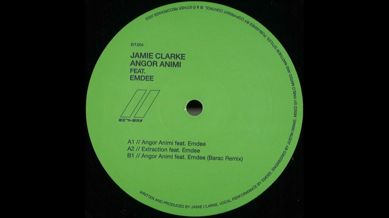 Jamie Clarke feat Emdee - Angor Animi (Barac Remix)