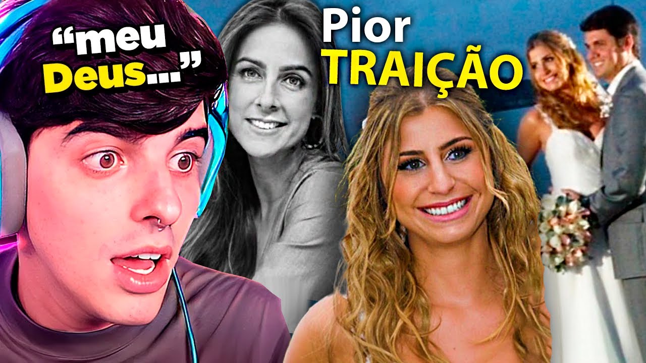 A noiva tra&iacute;da pelo marido com a madrinha de casamento