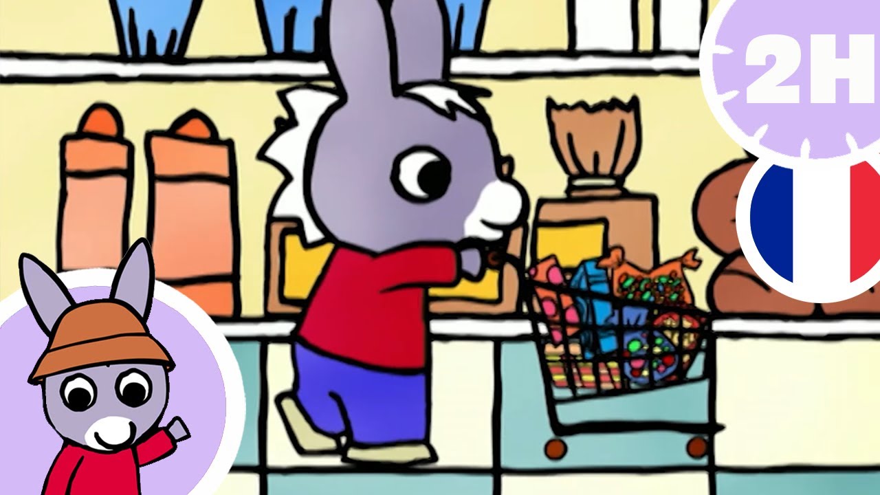 🛒 Trotro aide Papa à faire les courses ! 🛒 - Dessin Animé pour Bébé