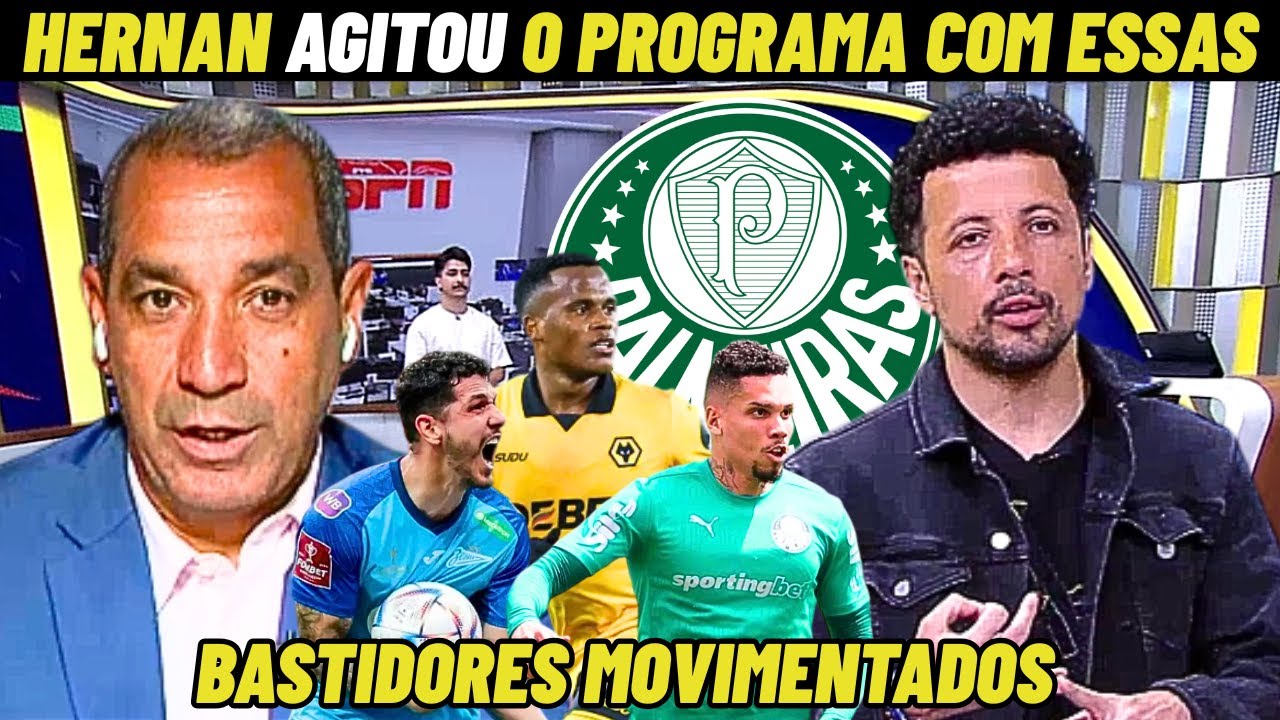 André Hernan revela tudo sobre o Palmeiras – informações quentes em primeira mão!