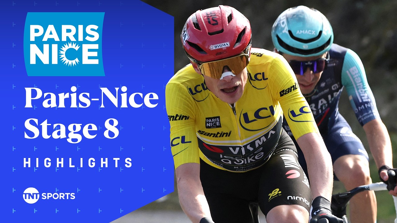 FINAL STAGE VICTORY! 👏 | Men's Elite Stage 8 Paris-Nice 2026 Race Highlights | TNT Sports Cycling