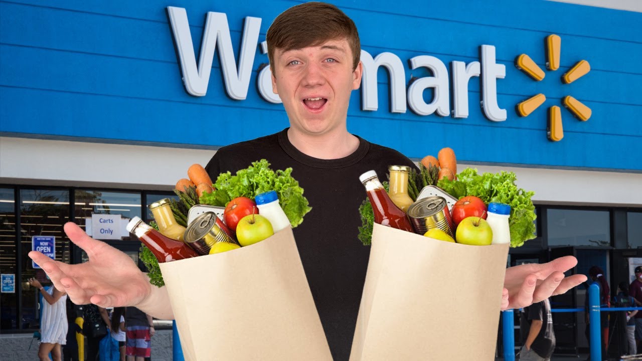 Покупка продуктов для моей большой семьи