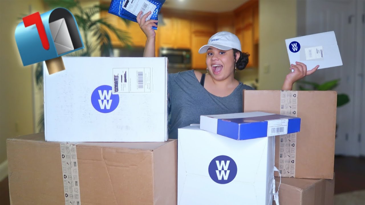 HUGE WW AMBASSADOR UNBOXING 📦 | WEIGHT LOSS JOURNEY | JUSTYN&rsquo;S JOURNEY