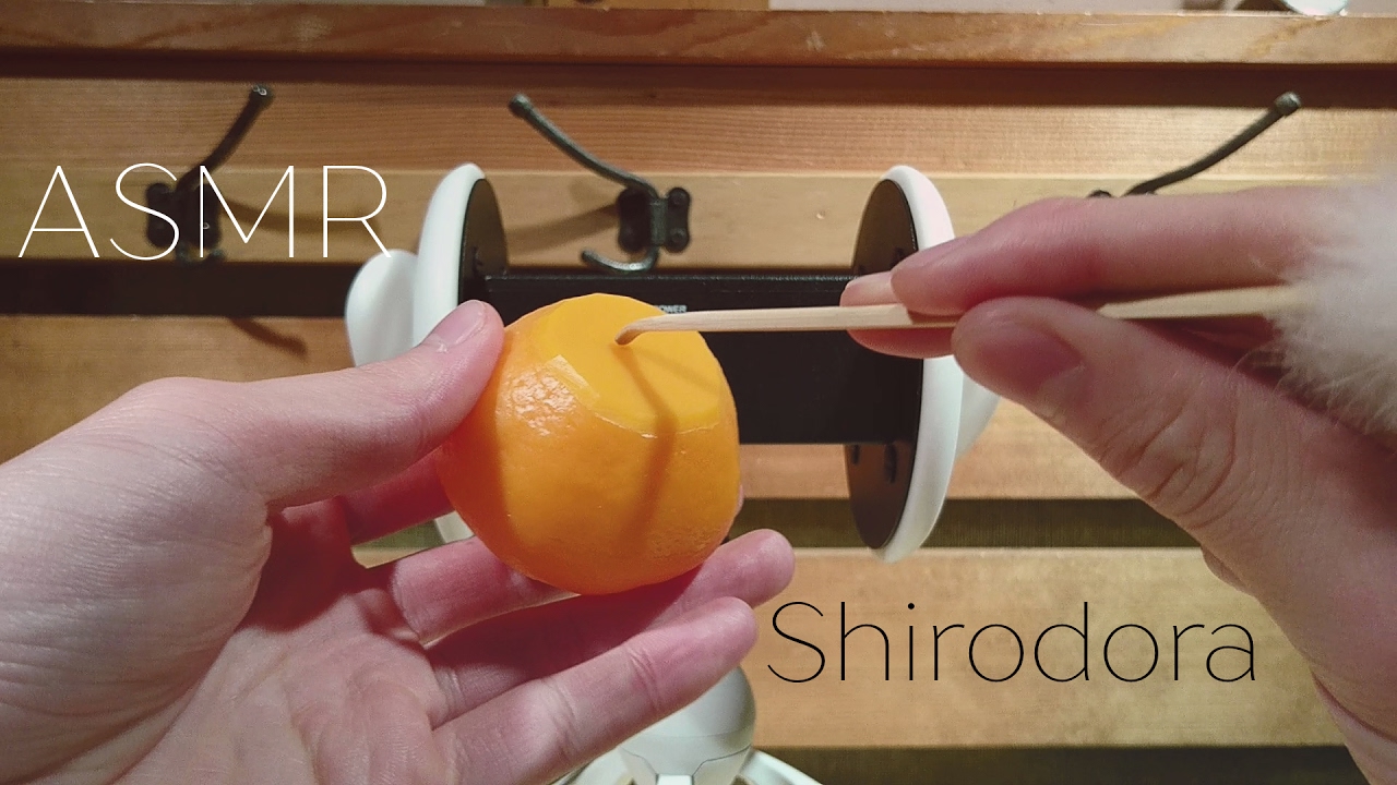 音フェチ[ASMR]耳かき棒で擦る