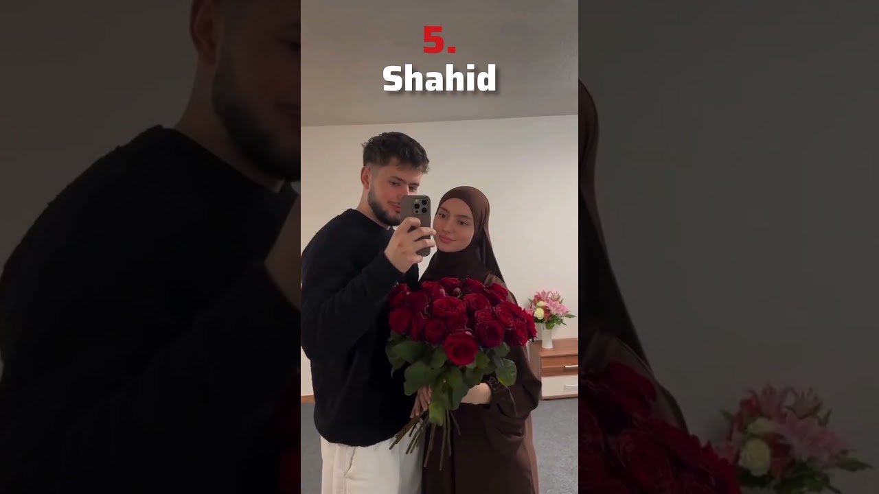 7 Beautiful Muslim Boys Names #islamic #muslim #shorts