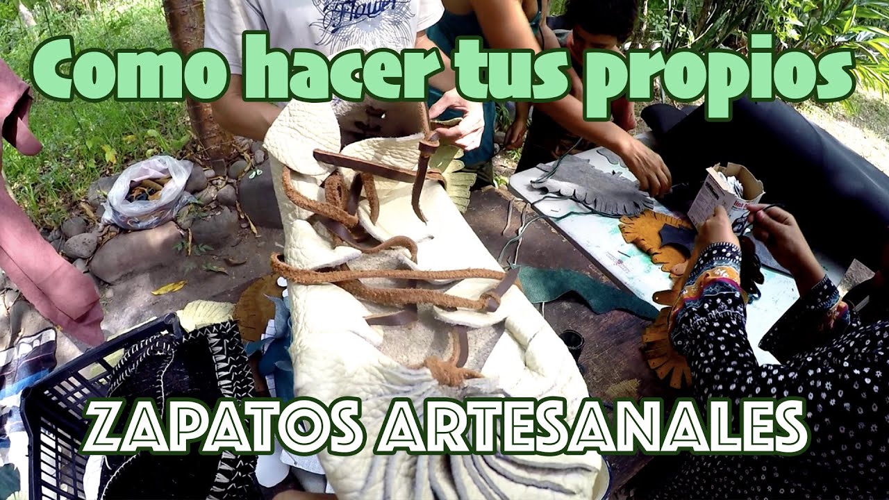 Taller de Zapatos Artesanales ⏐ como hacer huaraches estilo medieval  ⏐ sandalias hechas a mano