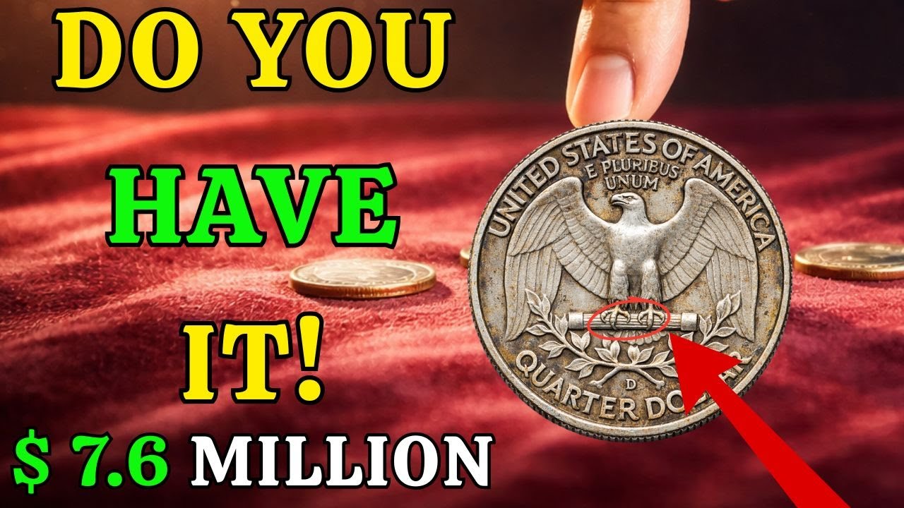 Most Valuable Washington Quarter Dollar Ever Found — Worth Huge Money!