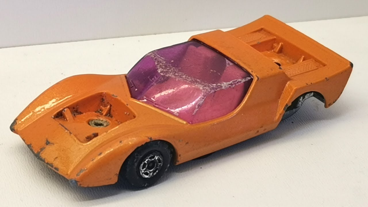 Matchbox восстановление Gruesome Twosome no4. Литой автомобиль. Изготовление двигателей