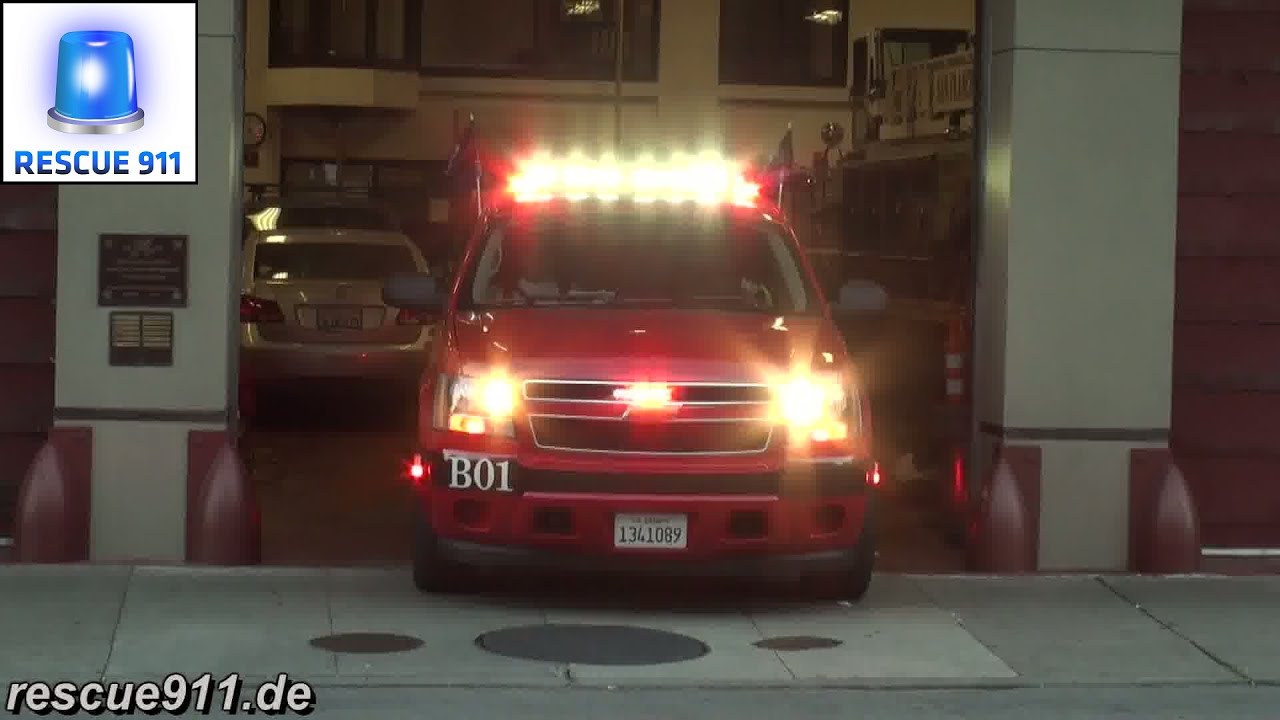 Battalion hauling ass - B1 SFFD