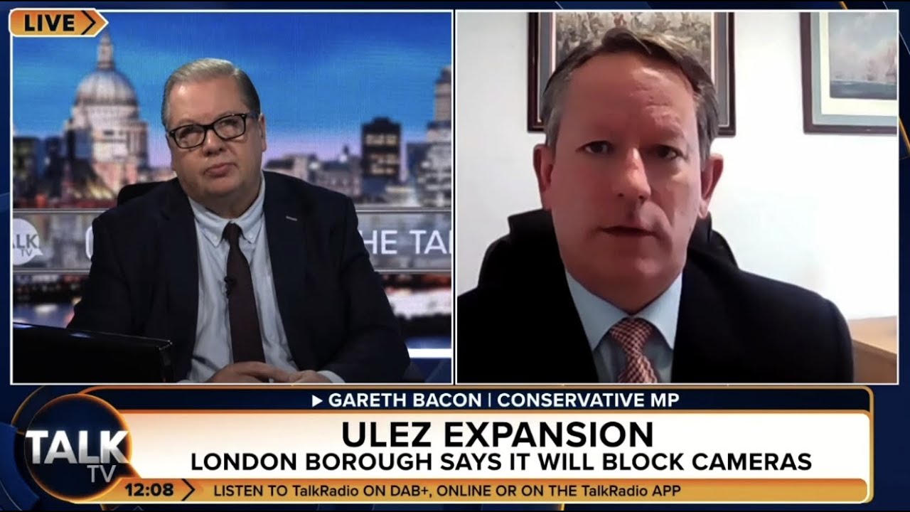 Gareth Bacon MP on TalkTV: How we can stop ULEZ expansion