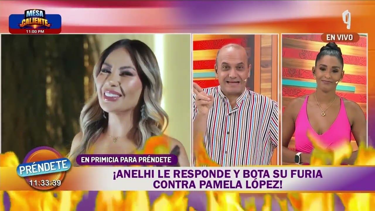 Anelhi Arias le responde y bota su furia contra Pamela López