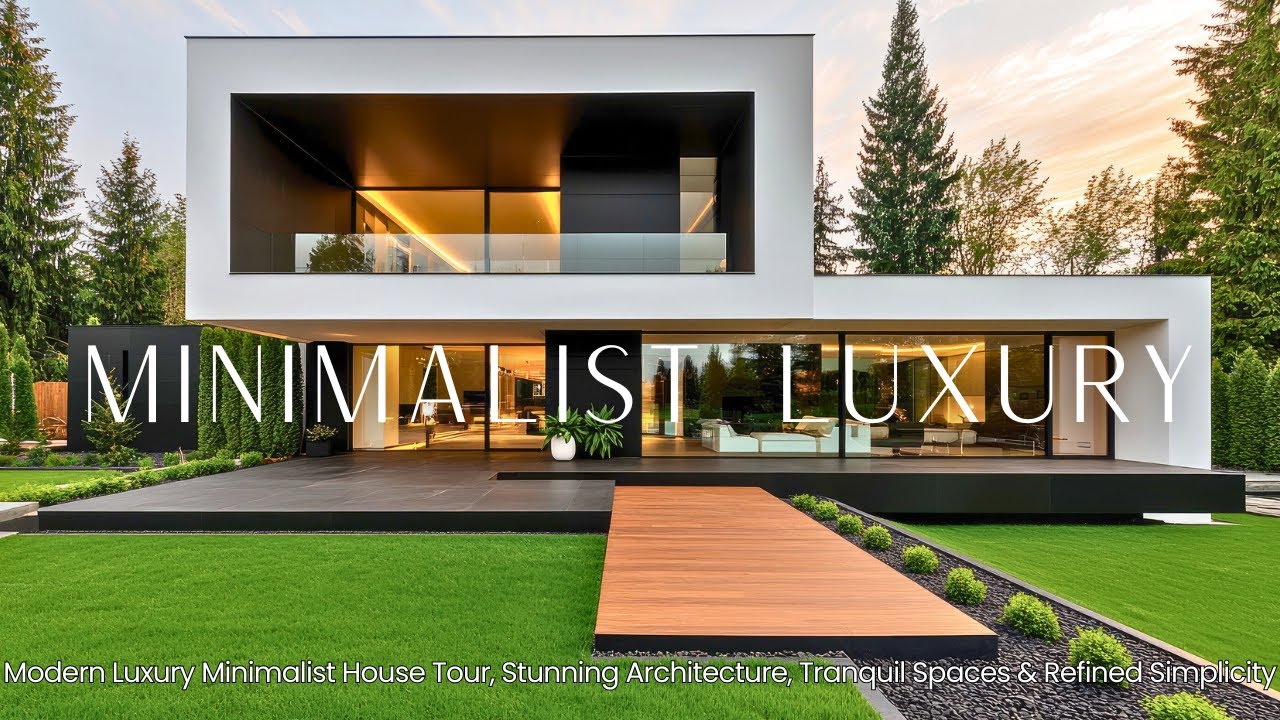 Красота в каждой линии: современный минималистичный дизайн роскошного дома, который переосмыслива...