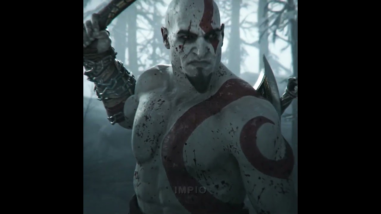 Young Kratos Skin Looks Scarier | #gow #kratos